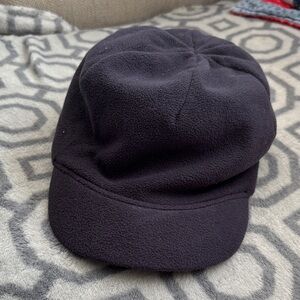Lands' End Blue Fleece Cap